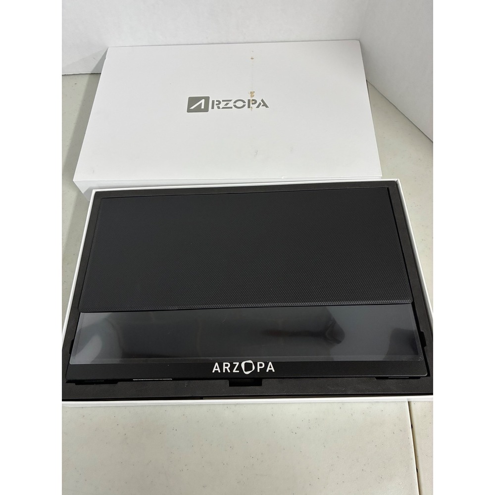 Arzopa A1 Gamut Portable Monitor Black Carbon Fiber Texture USB-C Mini HDMI NEW